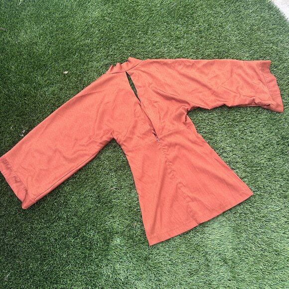 STORIA Satin Kimono Long Sleeve Retro Mini Dress - S - Picture 8 of 10